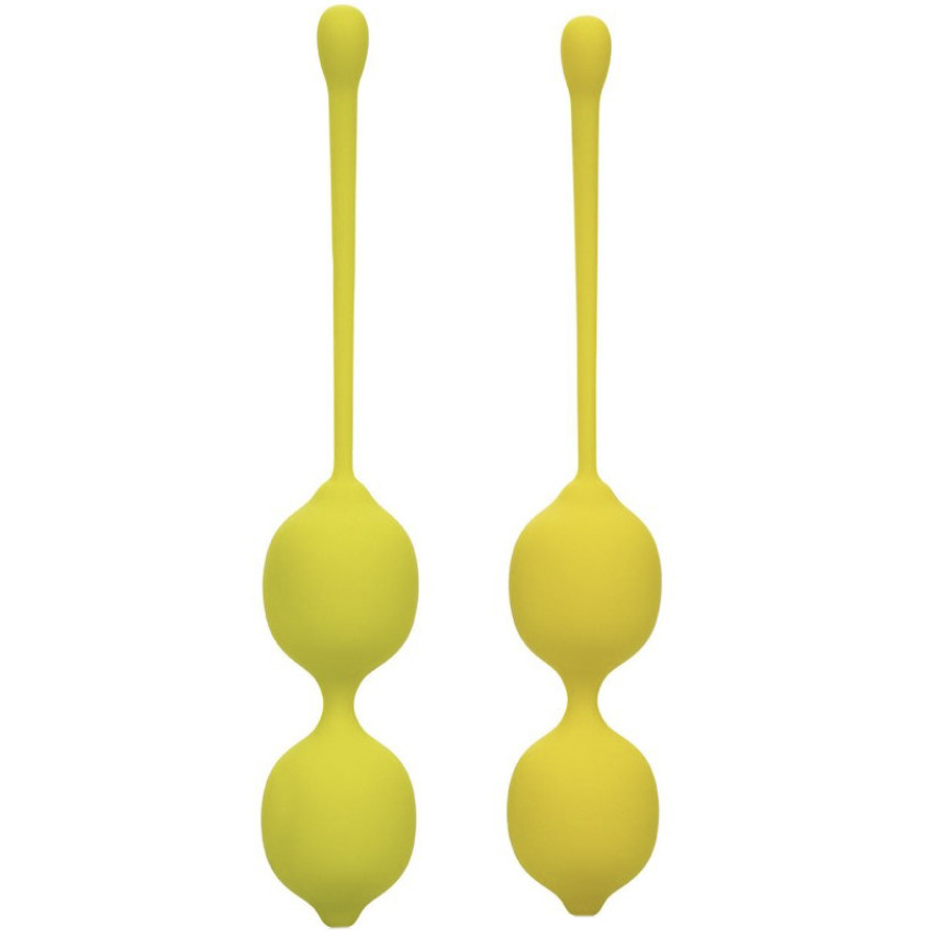 CalExotics - Вагінальні кульки - Kegel Training Set Lemon Кітті