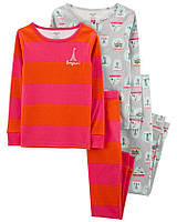 Пижамы из хлопка набор 2 шт Париж carters 12 (рост 140-146)