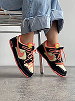 Кольорові кроссівки жіночі Nike Dunk. Класні кросси жіночі Найк Данк., фото 4