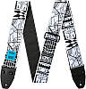 Ремінь гітарний Dunlop ILD07 Ilovedust Electronic Tears Strap, фото 2