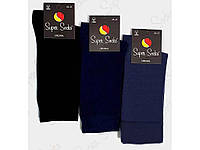 Носки S_200 Однотон Гигант ( черный) р.45-47 12пар ТМ Super socks BP