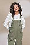 Комбінезон для вагітних FRANKA оливковий, фото 5