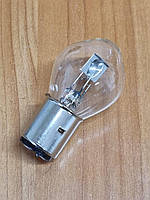 Лампа/лампочка в фару 12 вольт 35/35, двухконтактная. В35 " Груша"