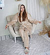 Жіноча піжама махрова домашній костюм р. S,M,L,XL, фото 9