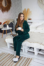 Жіноча піжама махрова домашній костюм р. S,M,L,XL, фото 6