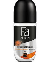 Антиперспірант кульковий чоловічий Fa Red Cedarwood 50 мл (9000101641516)