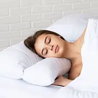 Подушка для сна ортопедическая Aloe vera ТМ Ideia c пропиткой алое 50*70