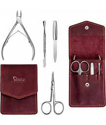 Набір манікюрний Raiz HOME Бордовий