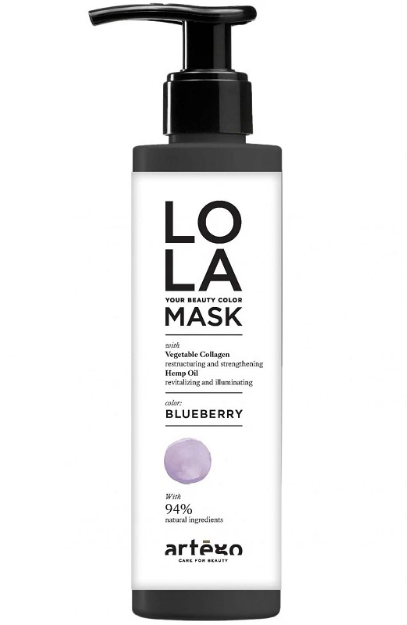 Маска тонуюча для волосся Artego LOLA Your Beauty Color Mask Blueberry 200 мл, фото 1