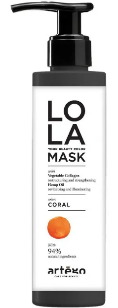 Маска тонуюча для волосся Artego LOLA Your Beauty Color Mask Coral 200 мл