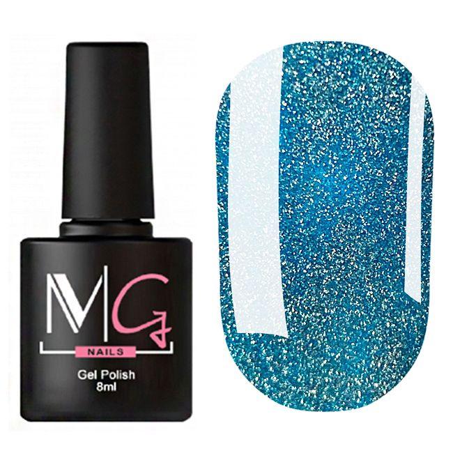 Гель-лак для нігтів MG Nail Gel Polish Shine №19 Блакитний 8 мл