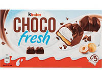 Шоколадные батончики Kinder Choco Fresh, 103 g