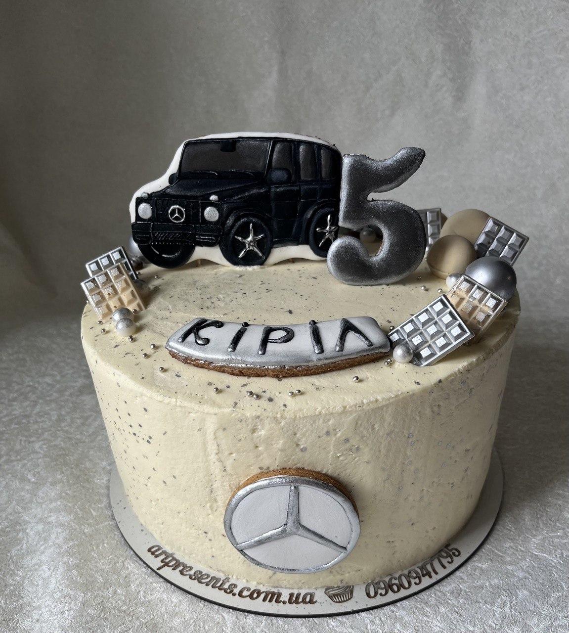 Декор на торт "Гелінтваген", фото 1