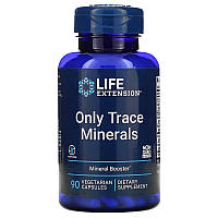 Комплекс минералов и микроэлементов Only Trace Minerals Life Extension 90 капсул
