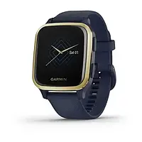 Смарт часы Garmin Venu Sq Music Navy/Light Gold (010-02426-12)