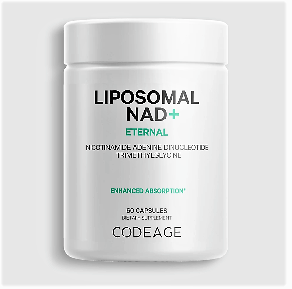 CodeAge Liposomal NAD+ / Ліпосомальний НАД+ підтримка вироблення клітинної енергії 60 капсул