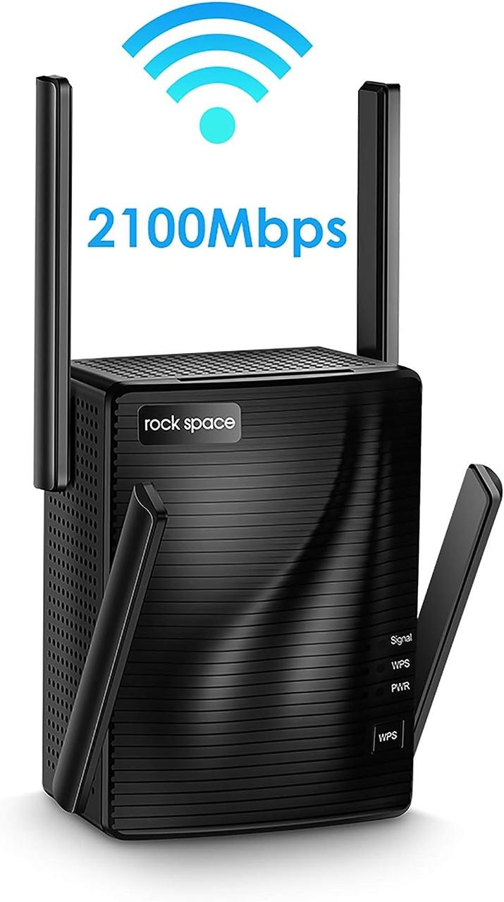 Ретранслятор Rockspase AC2100. WiFi-підсилювач бездротового сигналу. Ретранслятор Wi-Fi з портом Ethernet для дому