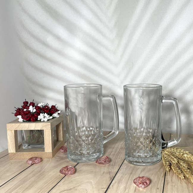 Пивний кухоль Helios Бремен скляний 570 мл (ZB03-400), фото 1