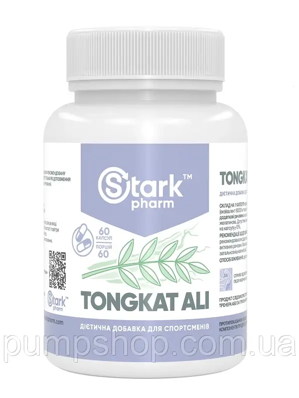 Тестобустер Stark Pharm Eurycoma longifolia 400 мг 60 капс.