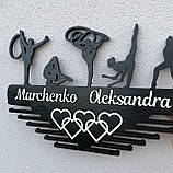 Медальниця гімнастика, полиця для медалей, фото 2
