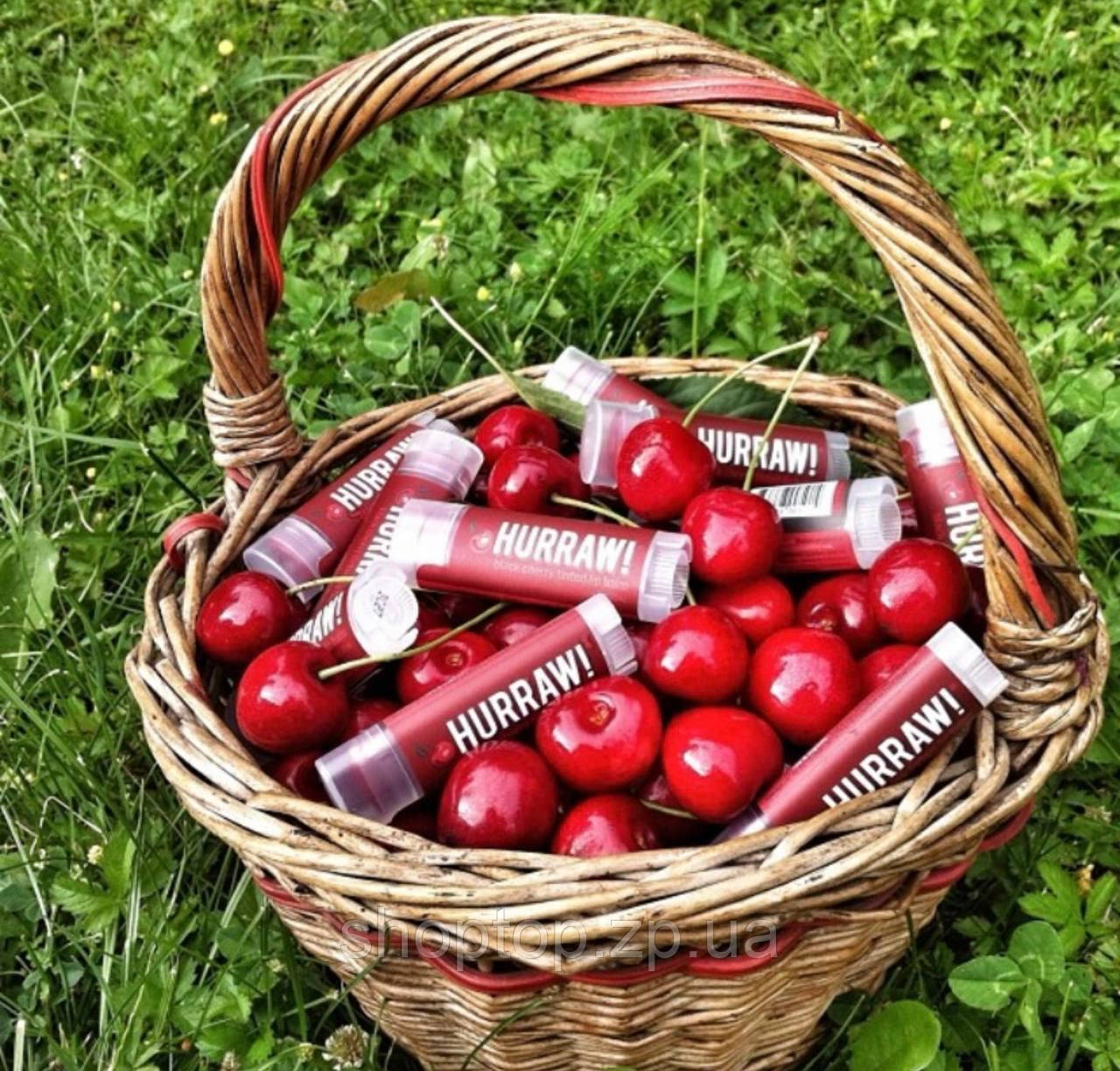 Бальзам для губ Hurraw! Black Cherry Lip Balm, фото 1
