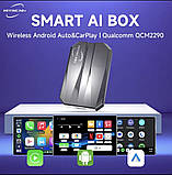 HEYINCAR smart Ai Box Android для CarPlay андроїд для Вашого авто монитора YouTube Netflix IPTV adapter, фото 3