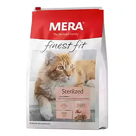 Mera (Мера) Finest Fit Sterilized сухий корм для стерилізованих котів ПТИЦЯ та ЖУРАВЛИНА,4кг
