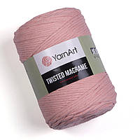 YarnArt TWISTED MACRAME (Твистэд Макраме) № 767 розовый (Пряжа, нитки для макраме)