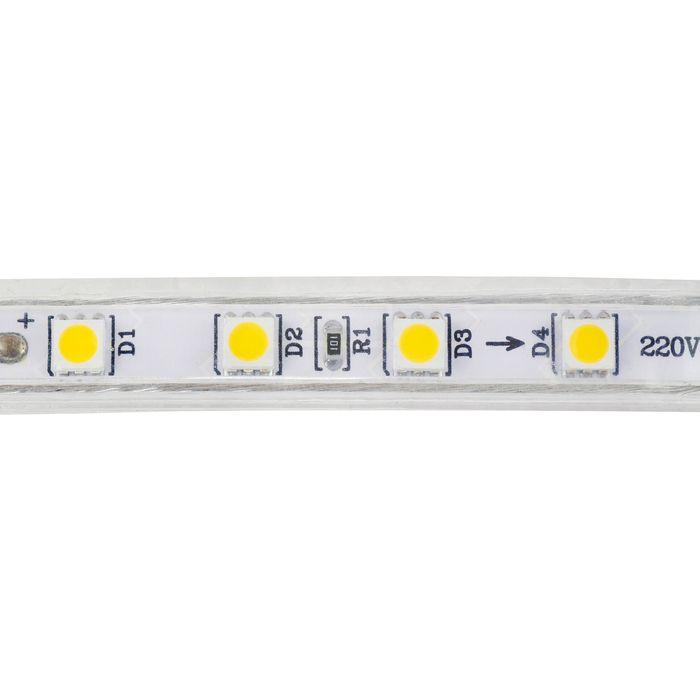 Світлодіодна стрічка 220-240V SMD5050 60led\m 3,5W 4200К IP65 HOROZ ELECTRIC VOLGA 081-004-0001-060