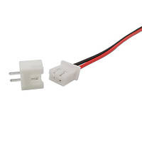 Кабель з клемною колодкою XH2.54-2P (30 см)