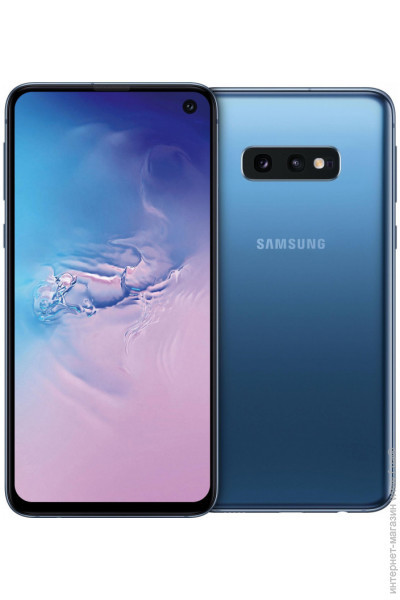 Смартфон Samsung Galaxy S10e 6/128 Gb G970F Blue 1 SIM  Exynos 9820 3100 мАг