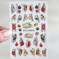 Слайдер 3Д фрукти STZ-CS 016