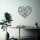 Декоративне настінне Панно «Серце» Декор на стіну, фото 4