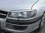 Вії Опель Омега-Б (накладки на передні фари Opel Omega B), фото 2