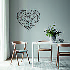 Декоративне настінне Панно «Серце» Декор на стіну, фото 8