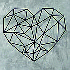 Декоративне настінне Панно «Серце» Декор на стіну, фото 9