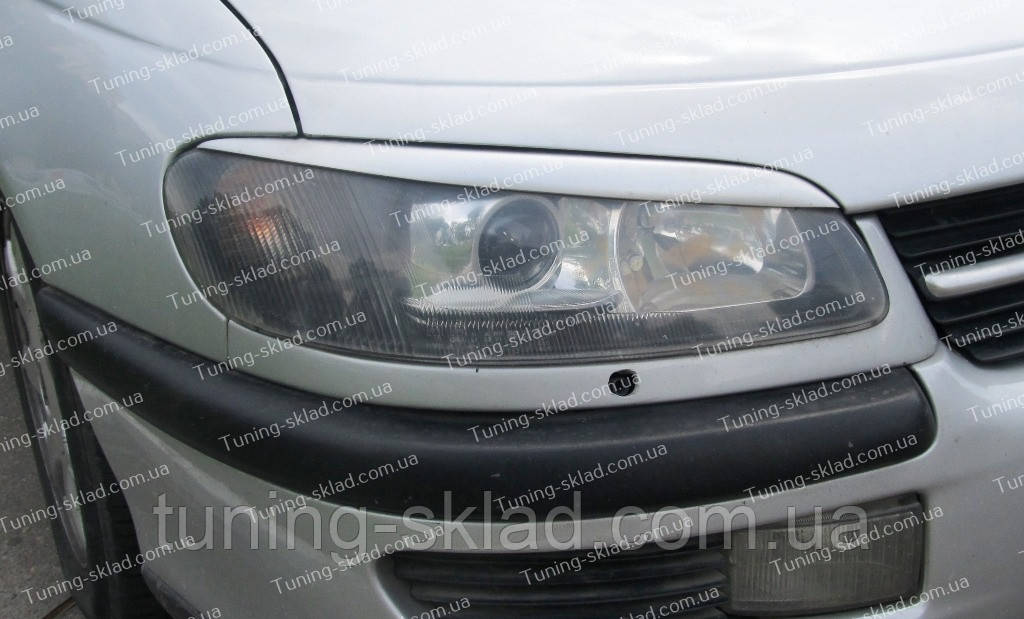 Вії Опель Омега-Б (накладки на передні фари Opel Omega B), фото 1