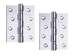 Петли врезные Elephant для дверей 100*75*3 B4 CP хром полированный