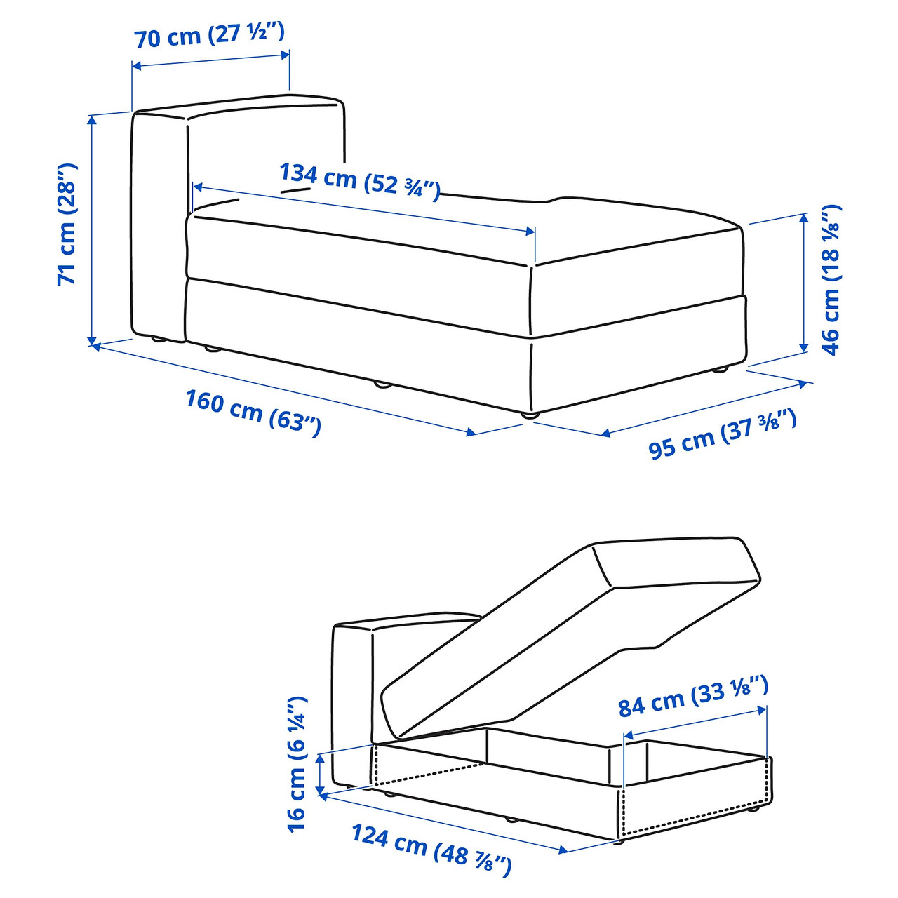 Шезлонг модуль IKEA JÄTTEBO, правильно, Темно-жовто-зелена самсала, 194.852.95 - фото 6 - id-p1933884156