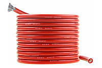 Провод силиконовый QJ 8 AWG (красный), 1 метр official