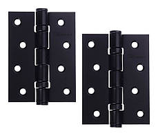 Петлі врізні Elephant 100*75*3 для дверей міжкімнатних чорні