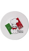 Тарелка для пиццы BormioliRocco Piatti Pizza PIZZA CHEF d33 см стеклокерамика (419320-754 BR)