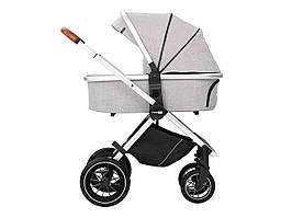 Коляска для дитини універсальна 3 в 1 FreeON Joy, grey