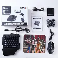 Клавіатура та миша для телефона 5 в 1  (дропшиппінг)