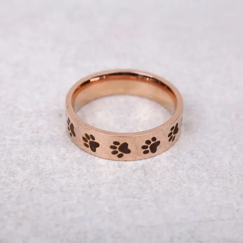 Кольцо "Отпечаток лапы собаки" С11037 - фото 2 - id-p1933912222