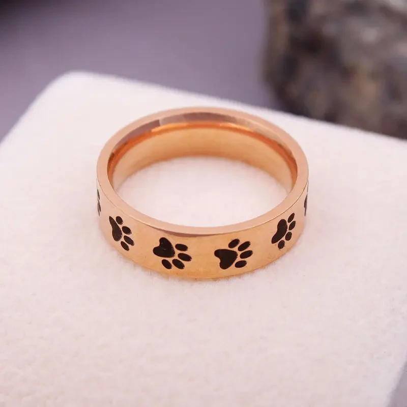 Кольцо "Отпечаток лапы собаки" С11037 - фото 3 - id-p1933912222