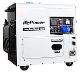 Дизельний стаціонарний  генератор ITC Power DG8000SE-LRS потужністю 6 кВт, фото 3