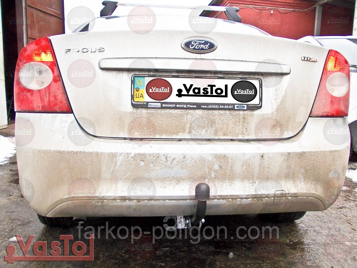 Фаркоп Ford Focus II (sedan) з 2004-03.2011 р., фото 1