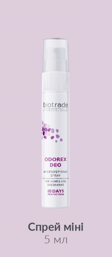 Дезодорант-антиперспірант Biotrade Odorex Deo - Пробник
