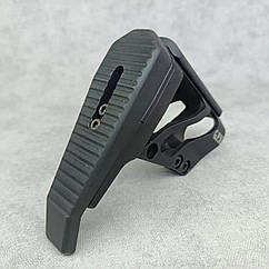 Приклад алюмінієвий під трубу АК/AR чорний